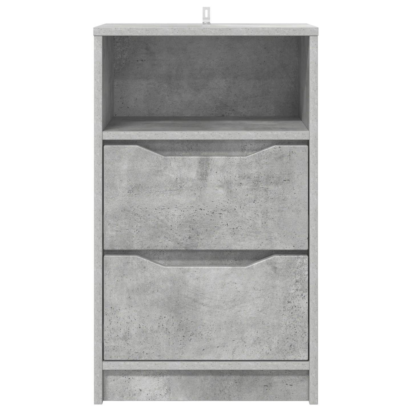 Comodino Grigio cemento 40 x 30 x 467 cm Legno ingegnerizzato