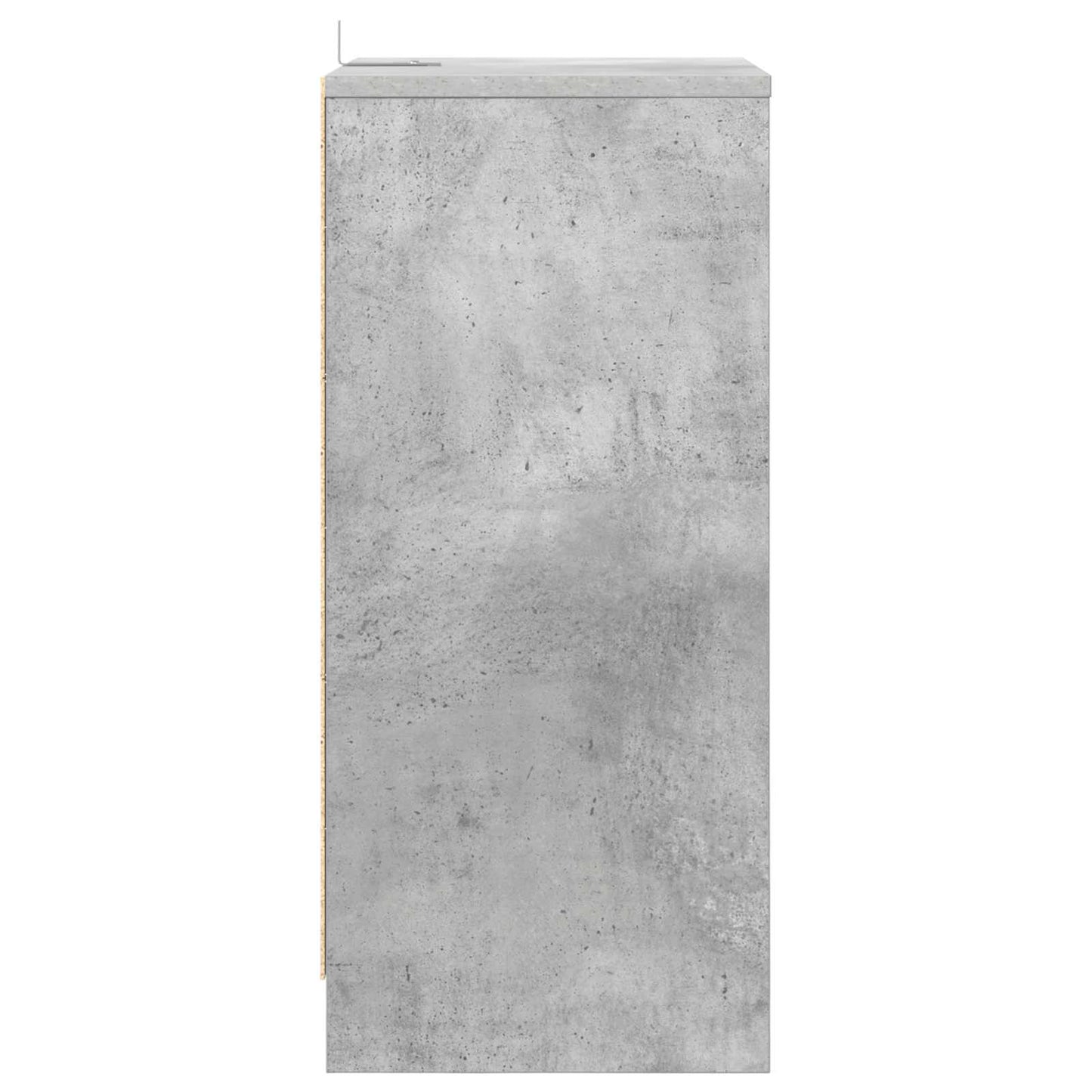 Comodino Grigio cemento 40 x 30 x 467 cm Legno ingegnerizzato