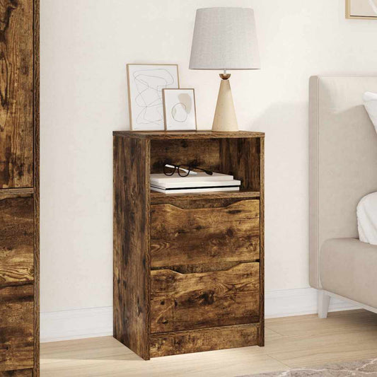 Comodino Rovere fumé 40 x 30 x 467 cm Legno multistrato