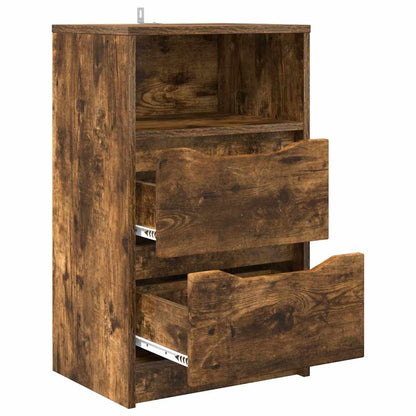 Comodino Rovere fumé 40 x 30 x 467 cm Legno multistrato | homemem39