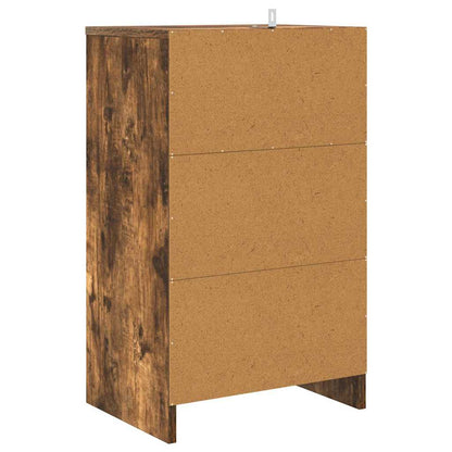 Comodino Rovere fumé 40 x 30 x 467 cm Legno multistrato | homemem39