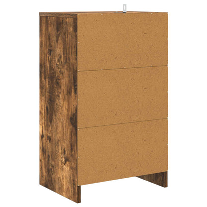 Comodino Rovere fumé 40 x 30 x 467 cm Legno ingegnerizzato