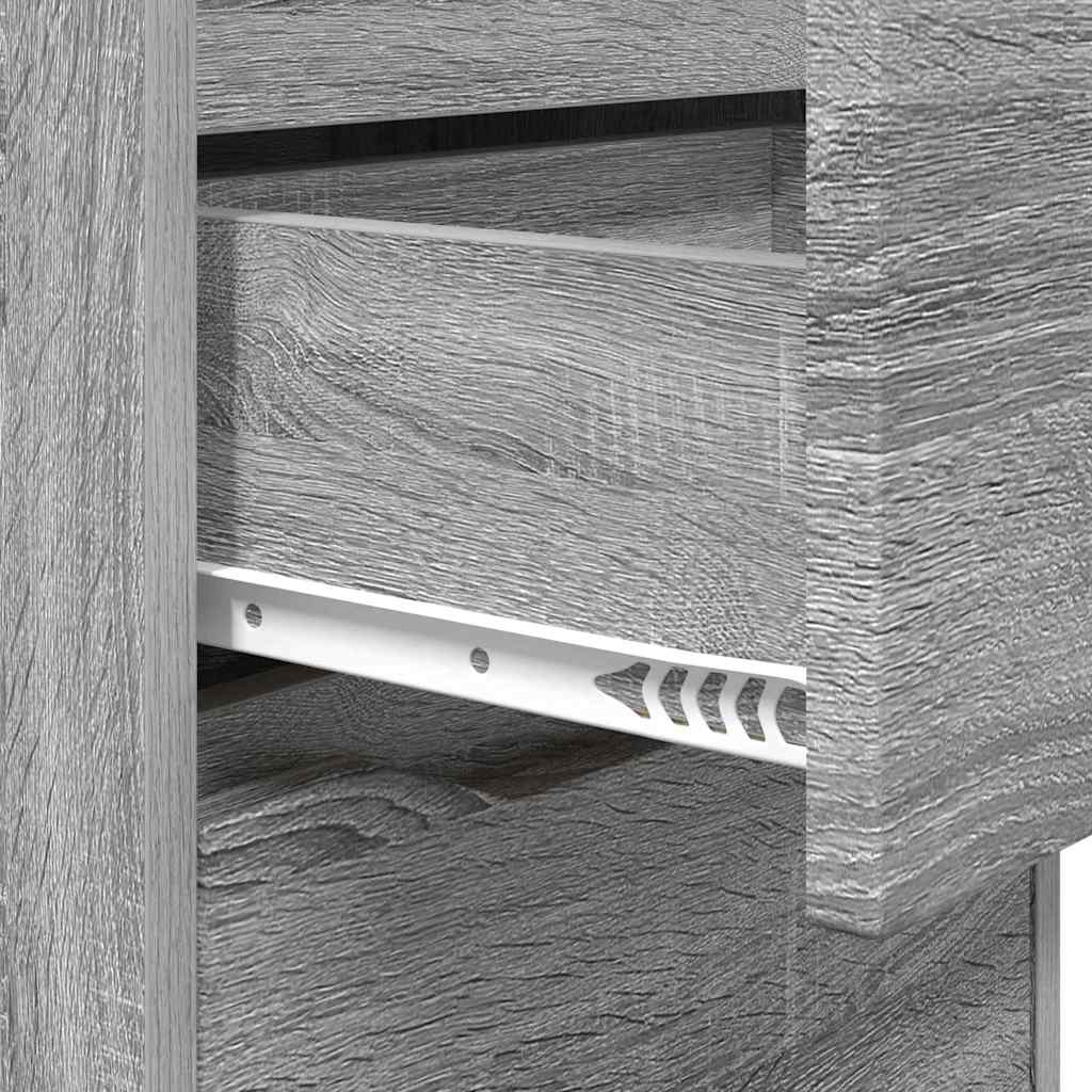 Comodino Grigio Sonoma 40 x 30 x 467 cm Legno multistrato | homemem39