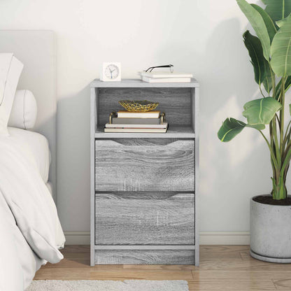 Comodino Grigio Sonoma 40 x 30 x 467 cm Legno ingegnerizzato