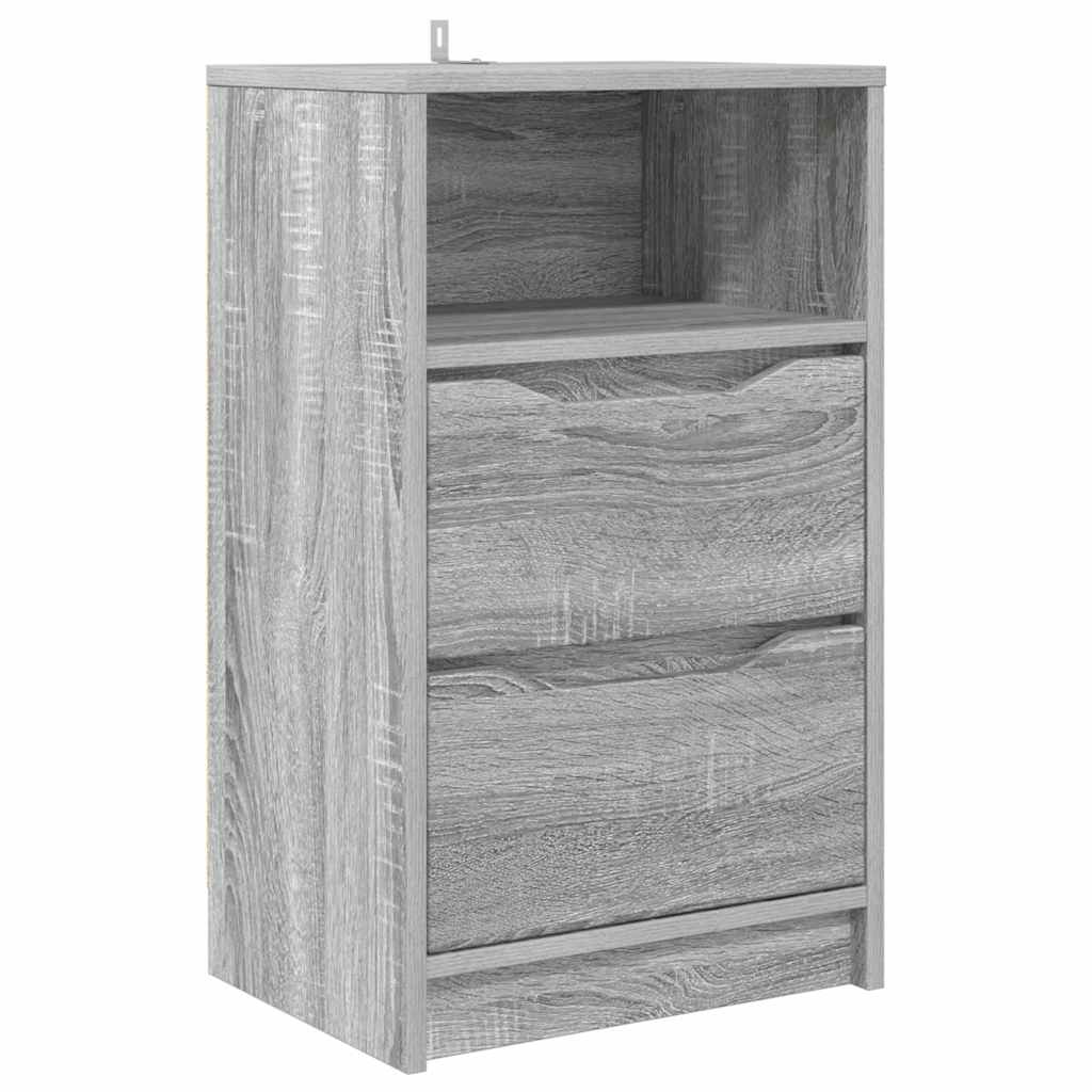 Comodino Grigio Sonoma 40 x 30 x 467 cm Legno multistrato