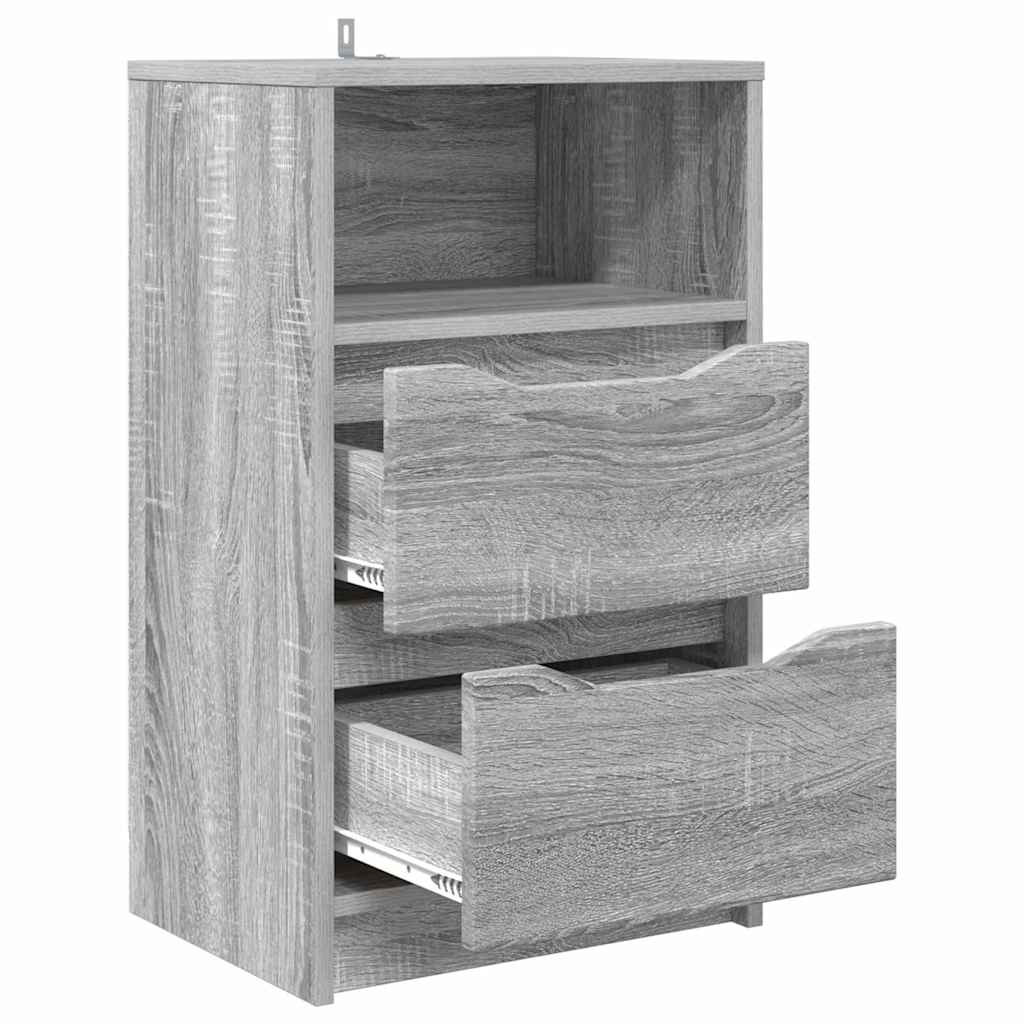 Comodino Grigio Sonoma 40 x 30 x 467 cm Legno multistrato | homemem39