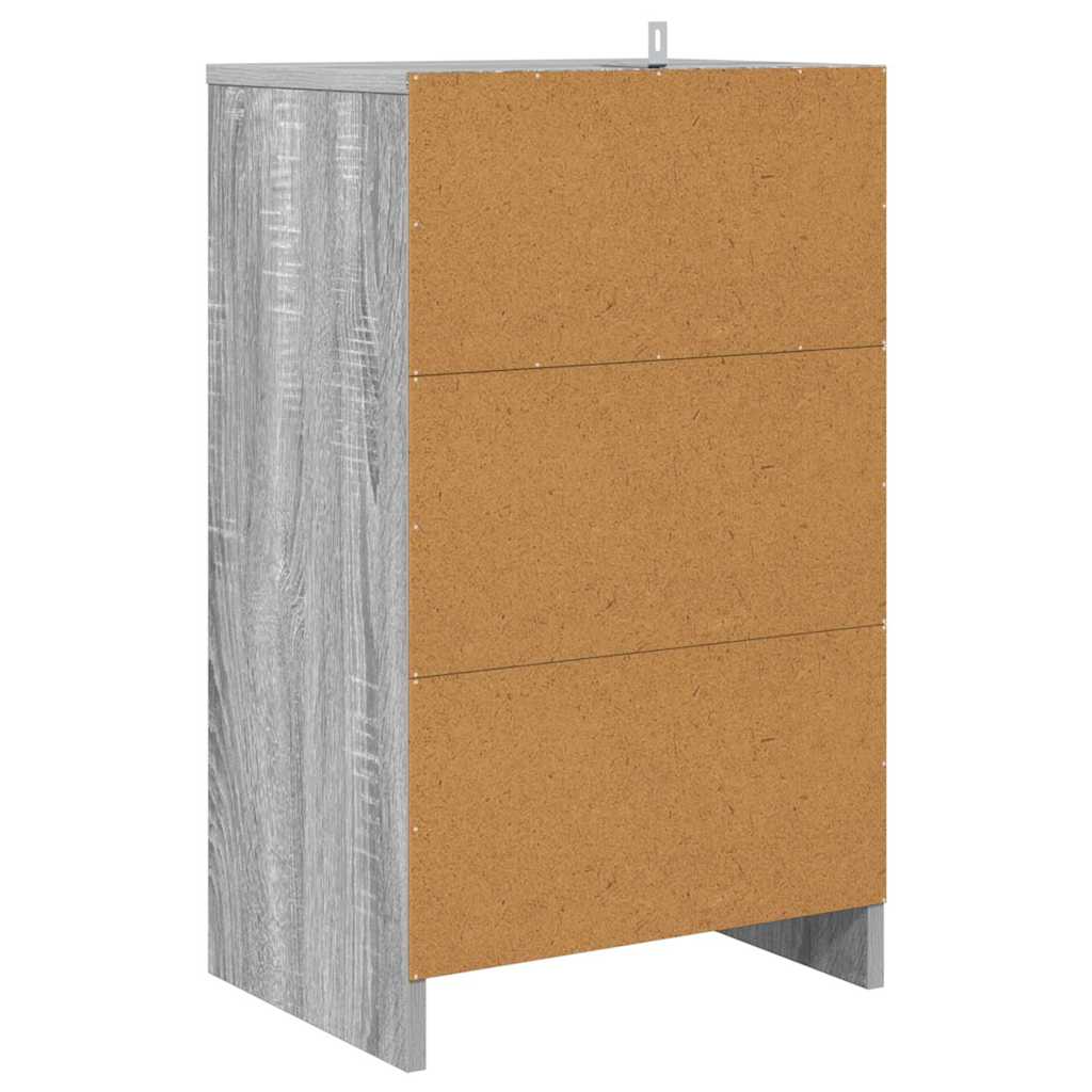 Comodino Grigio Sonoma 40 x 30 x 467 cm Legno multistrato | homemem39