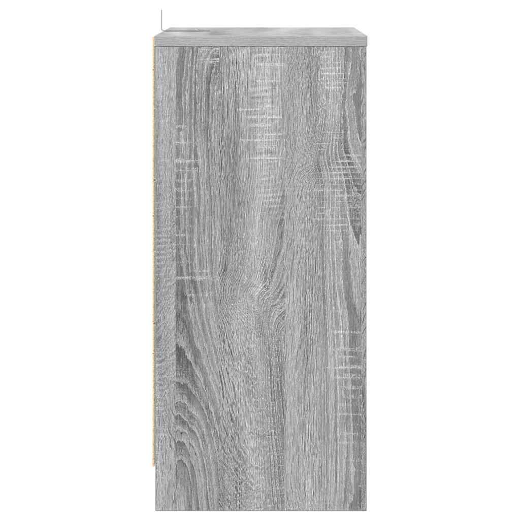 Comodino Grigio Sonoma 40 x 30 x 467 cm Legno multistrato | homemem39