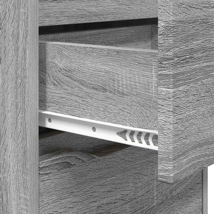 Comodini 2 pz Grigio Sonoma 40 x 30 x 467 cm