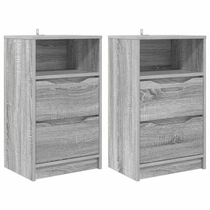 Comodini 2 pz Grigio Sonoma 40 x 30 x 467 cm