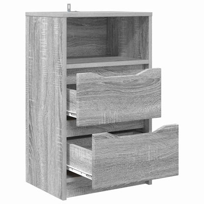 Comodini 2 pcs Grigio Sonoma 40 x 30 x 467 cm Legno multistrato | homemem39