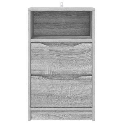 Comodini 2 pz Grigio Sonoma 40 x 30 x 467 cm