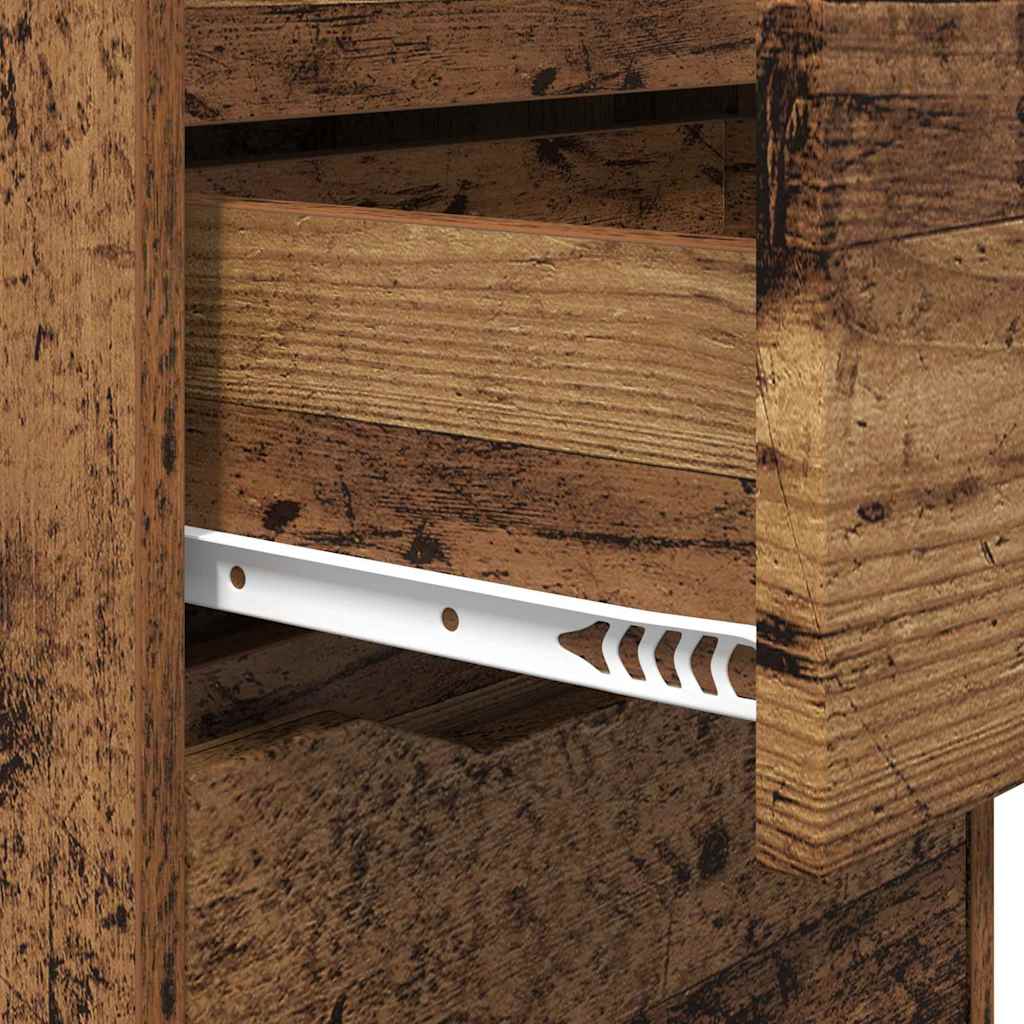 Comodini 2 pcs Legno vecchio 40 x 30 x 467 cm Legno multistrato | homemem39