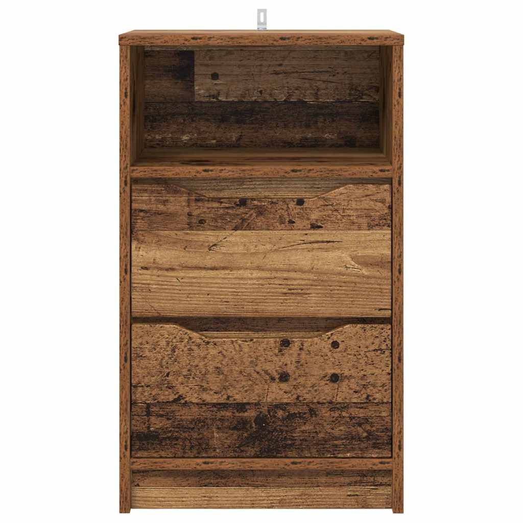 Comodini 2 pcs Legno vecchio 40 x 30 x 467 cm Legno multistrato | homemem39