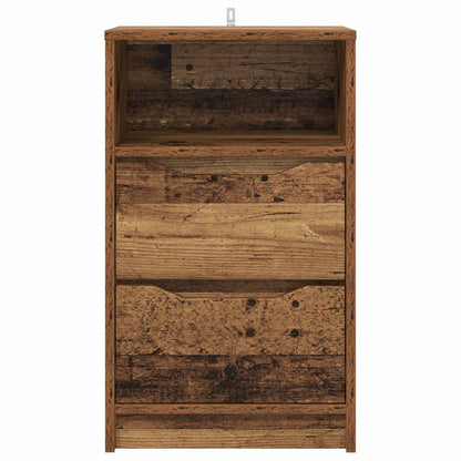Comodini 2 pz Legno vecchio 40 x 30 x 467 cm