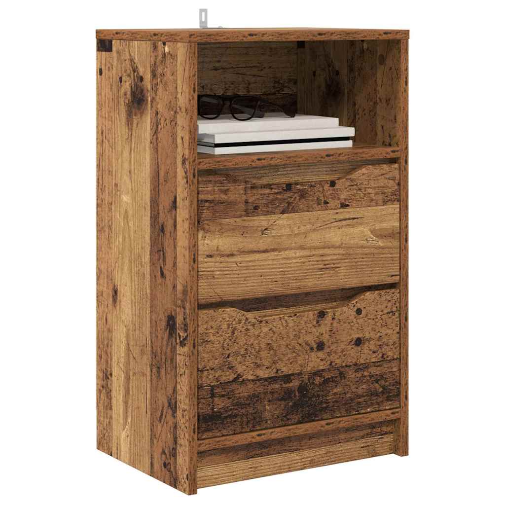 Comodini 2 pcs Legno vecchio 40 x 30 x 467 cm Legno multistrato