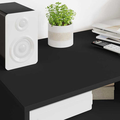 Mobile TV con cassetto Nero 100 x 48 x 43 cm Legno multistrato