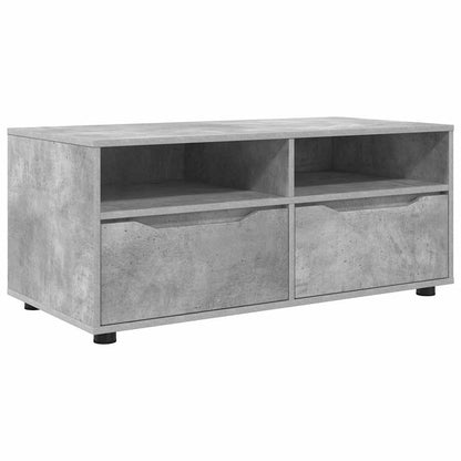Mobile TV Grigio cemento 100 x 48 x 43 cm Legno multistrato