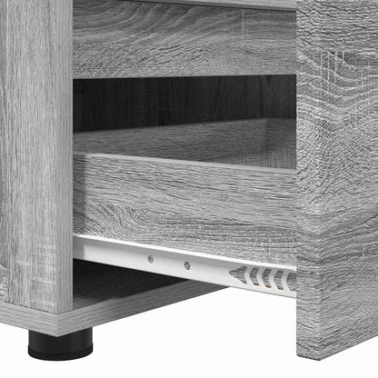 Mobile TV Grigio Sonoma 100 x 48 x 43 cm Legno multistrato