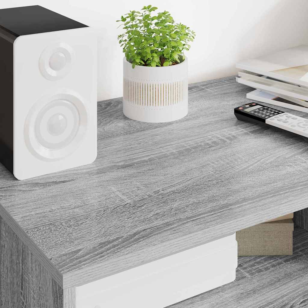 Mobile TV Grigio Sonoma 100 x 48 x 43 cm Legno multistrato