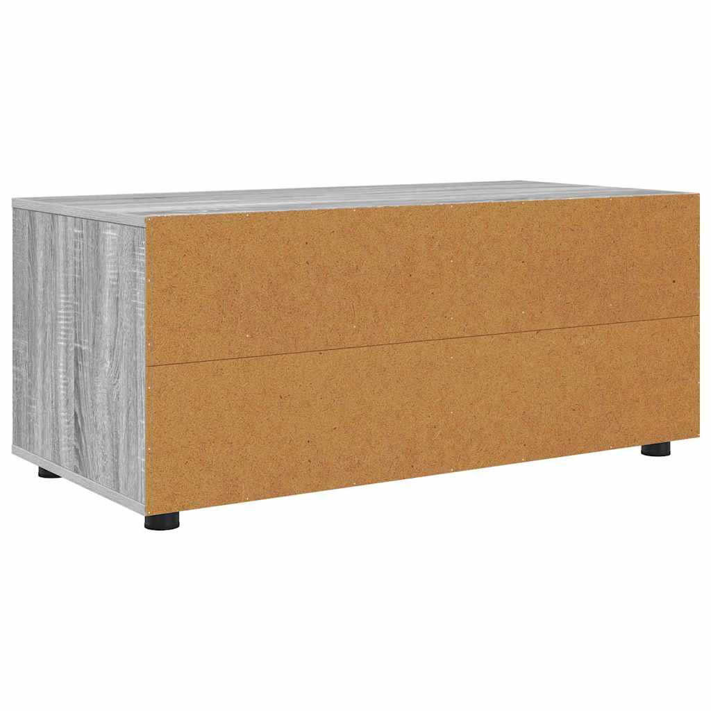 Mobile TV Grigio Sonoma 100 x 48 x 43 cm Legno multistrato