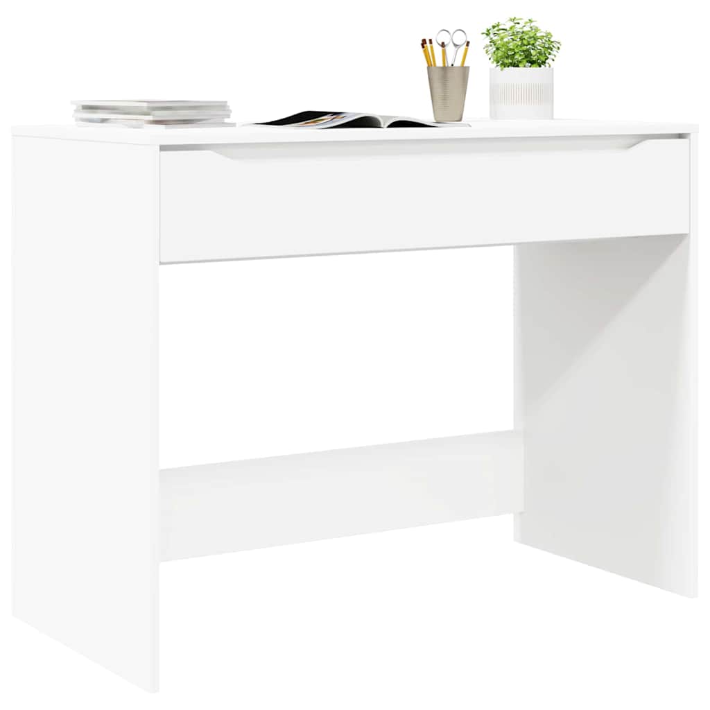 Scrivania Bianco 100 x 50 x 78 cm Legno ingegnerizzato | homemem39