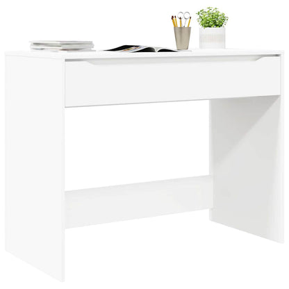 Scrivania Bianco 100 x 50 x 78 cm Legno ingegnerizzato | homemem39