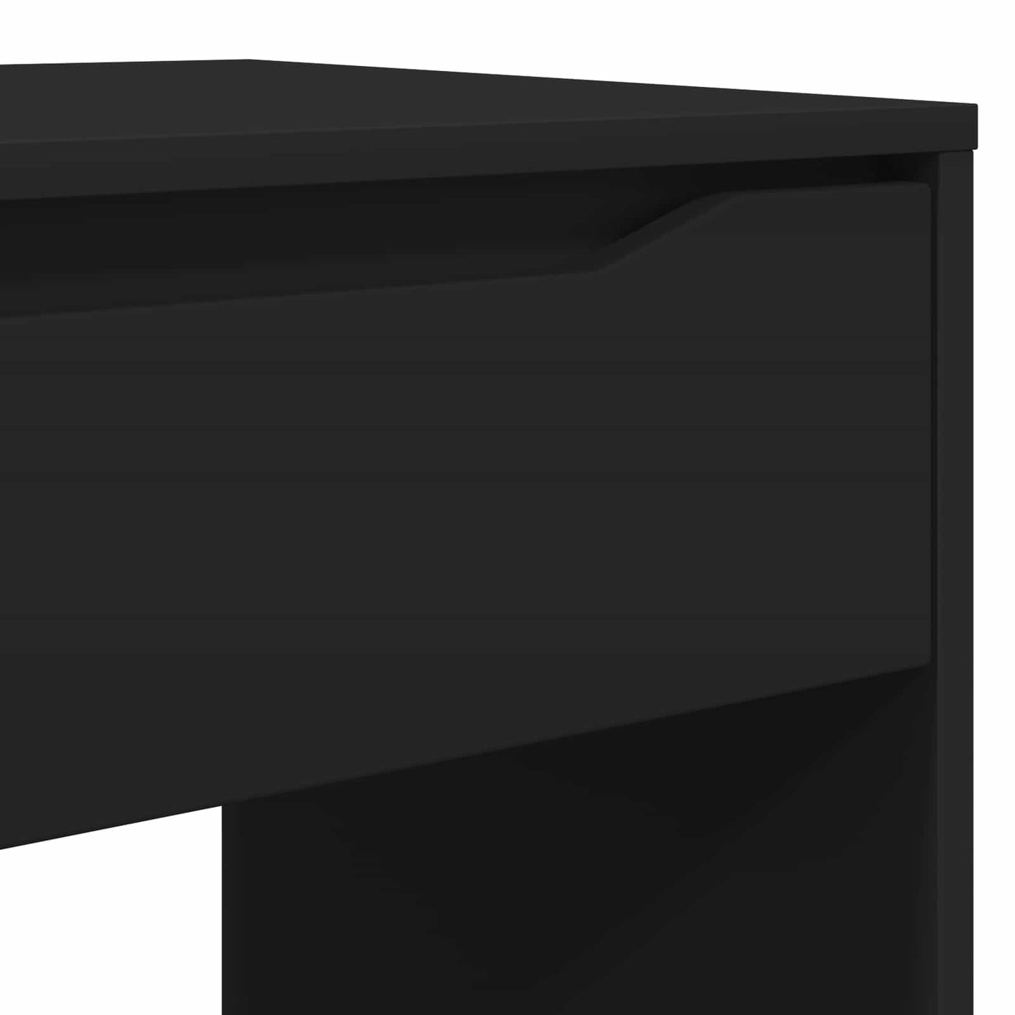 Scrivania Nero 100 x 50 x 78 cm Legno ingegnerizzato | homemem39