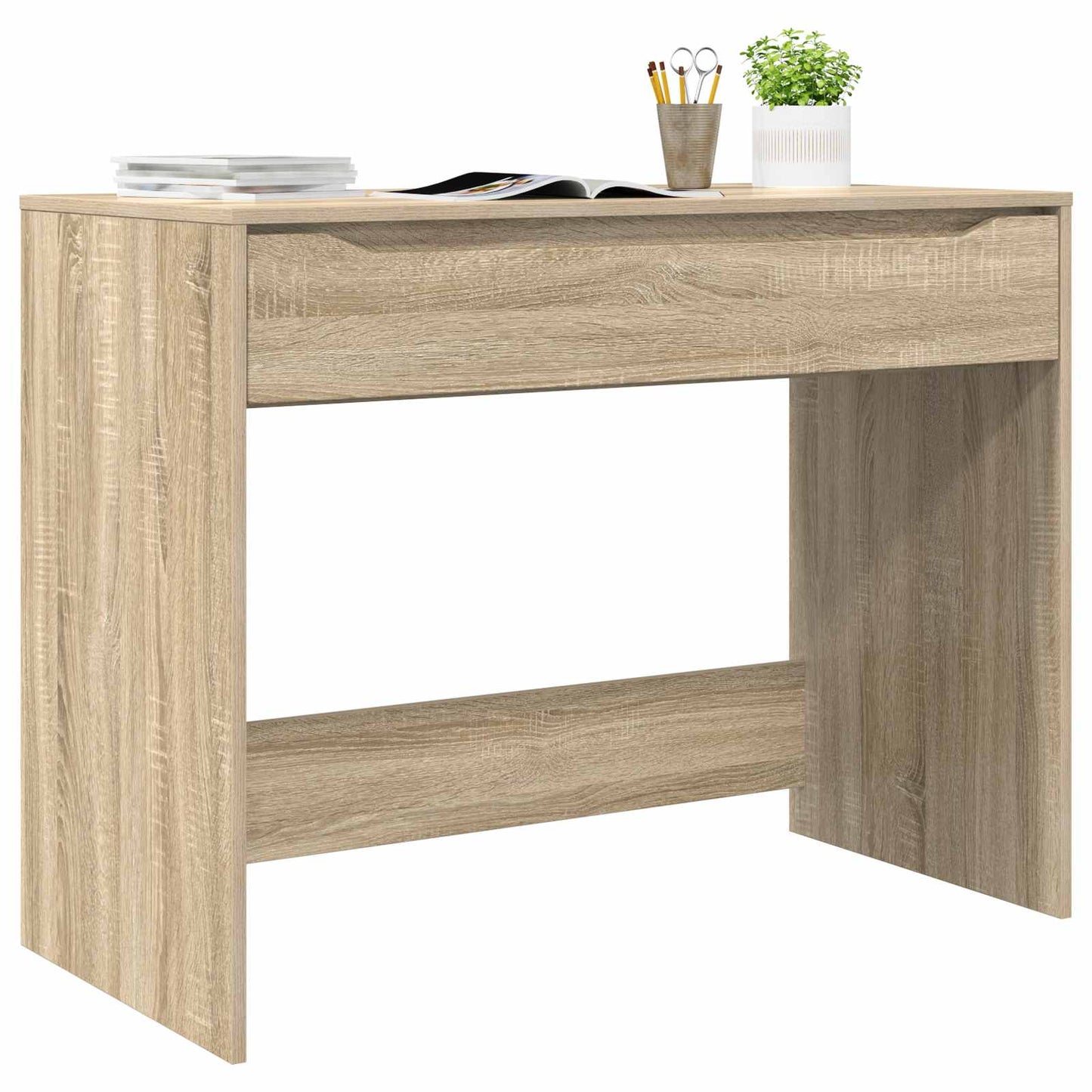 Scrivania Rovere Sonoma 100 x 50 x 78 cm Legno ingegnerizzato