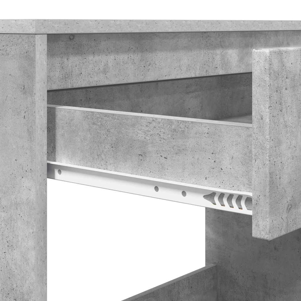 Scrivania Grigio Cemento 100 x 50 x 78 cm Legno ingegnerizzato | homemem39
