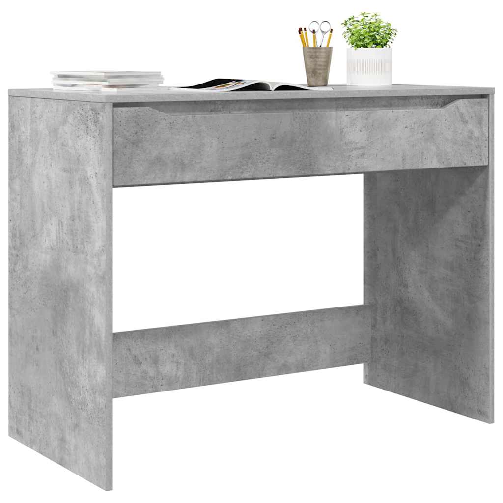 Scrivania Grigio Cemento 100 x 50 x 78 cm Legno ingegnerizzato | homemem39