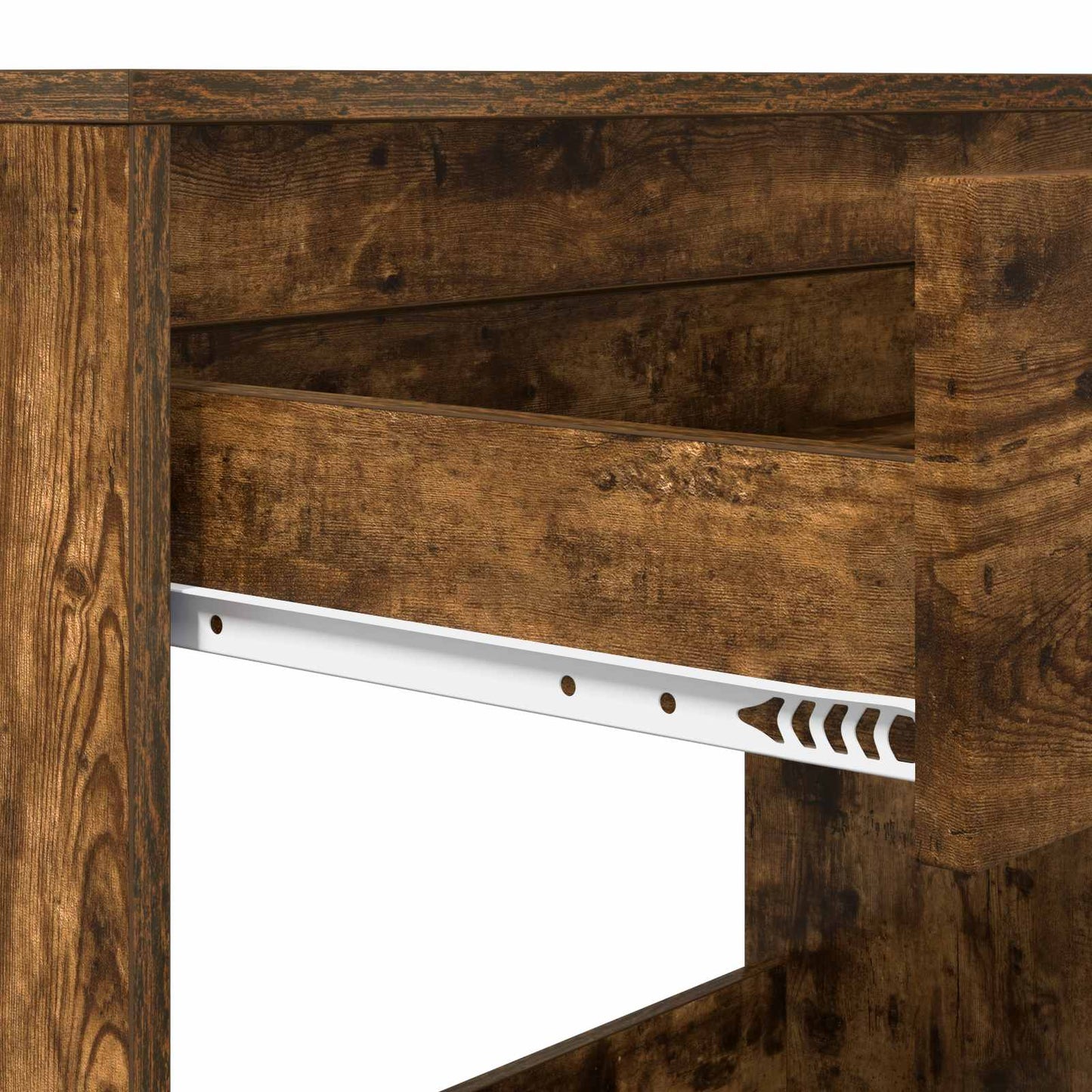 Scrivania con cassetto Quercia Affumicata 100 x 50 x 78 cm | homemem39