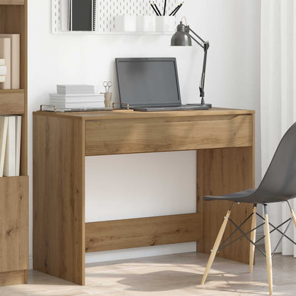Scrivania con cassetto Rovere Artigianale 100 x 50 x 78 cm
