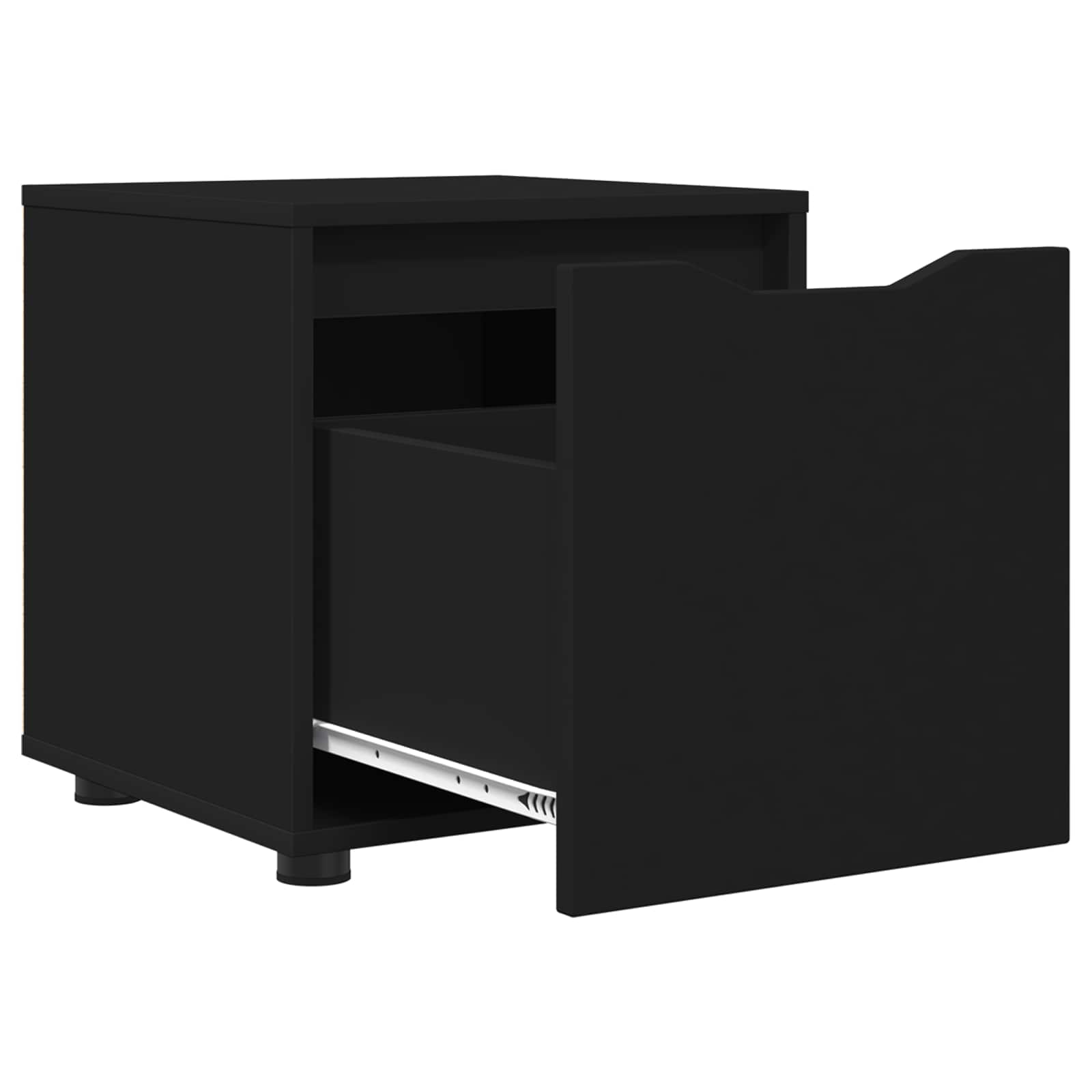 Mobile da Bagno 40,5 x 40 x 44 cm Legno ingegnerizzato Nero | homemem39