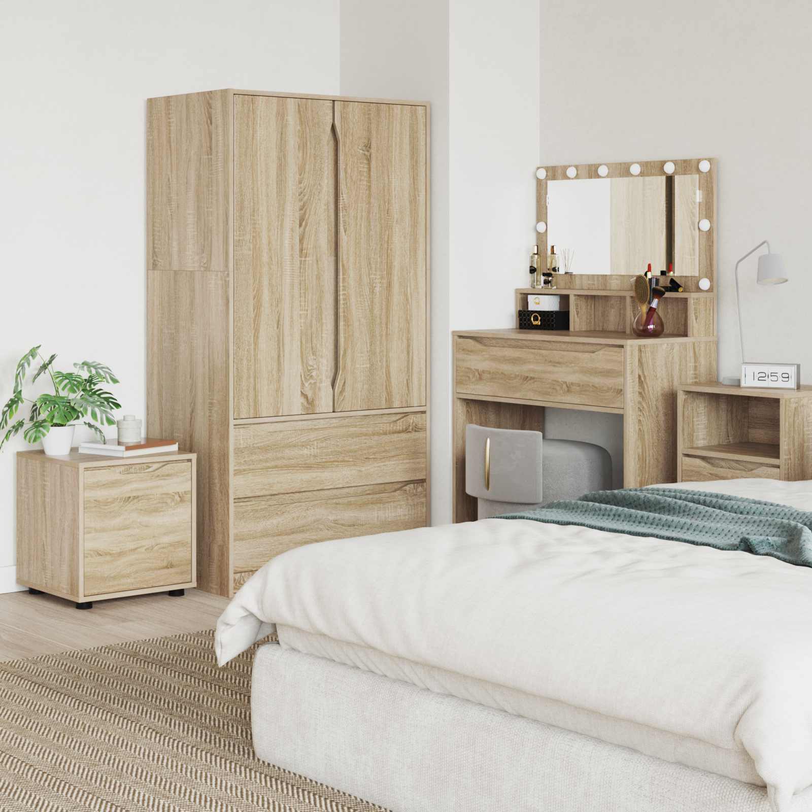Mobile da Bagno 40,5 x 40 x 44 cm Legno ingegnerizzato | homemem39