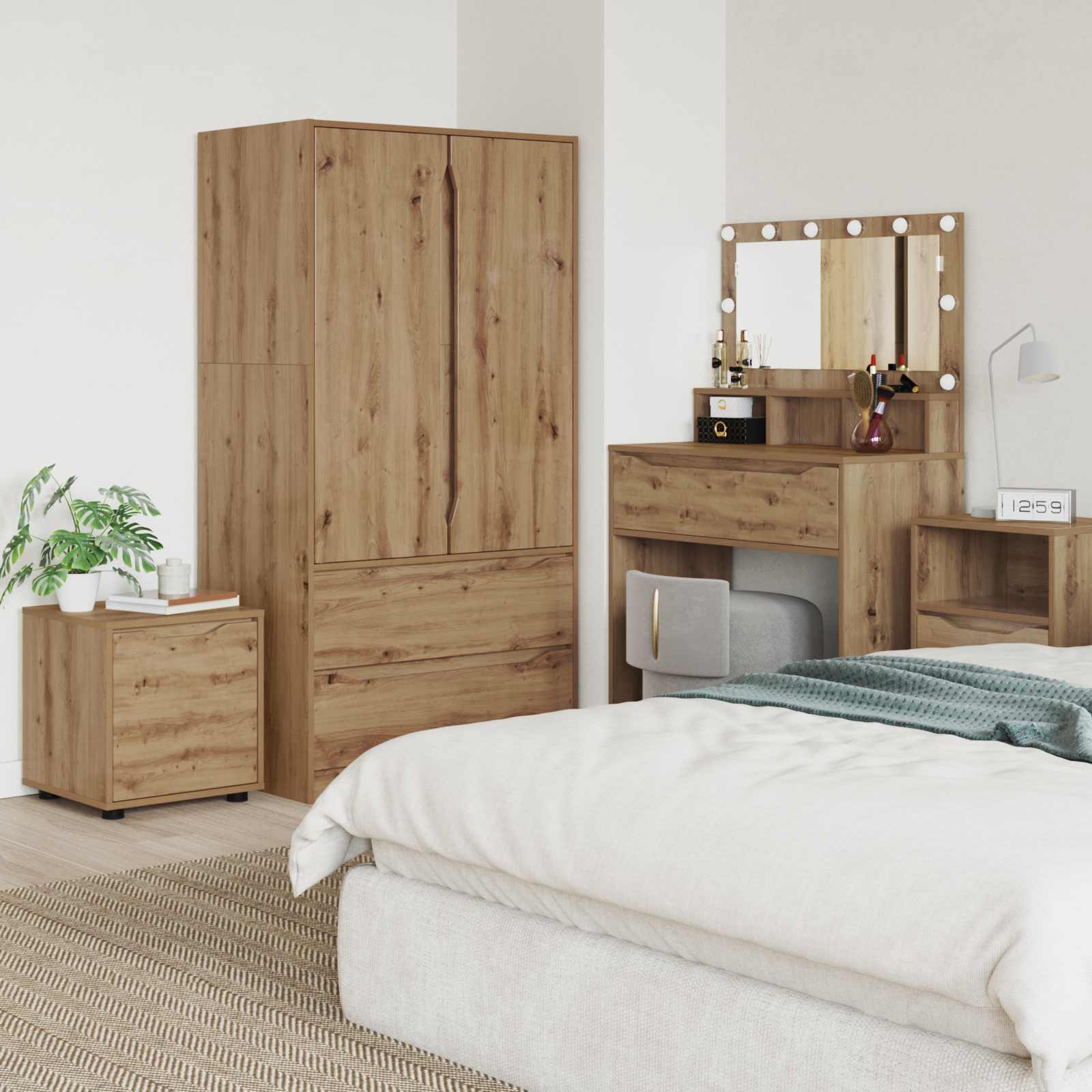 Mobile da Bagno 40,5 x 40 x 44 cm Legno ingegnerizzato | homemem39