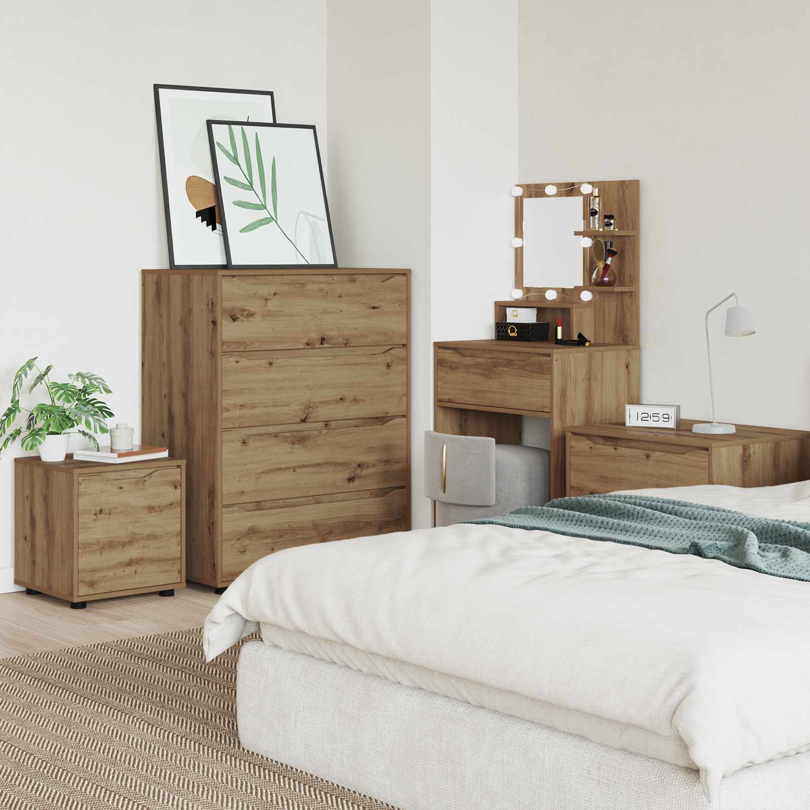 Mobile da Bagno 40,5 x 40 x 44 cm Legno ingegnerizzato | homemem39