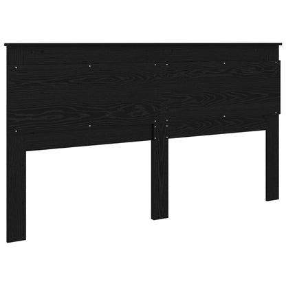 Testiera con testiera Rovere Nero 200 cm Legno multistrato | homemem39