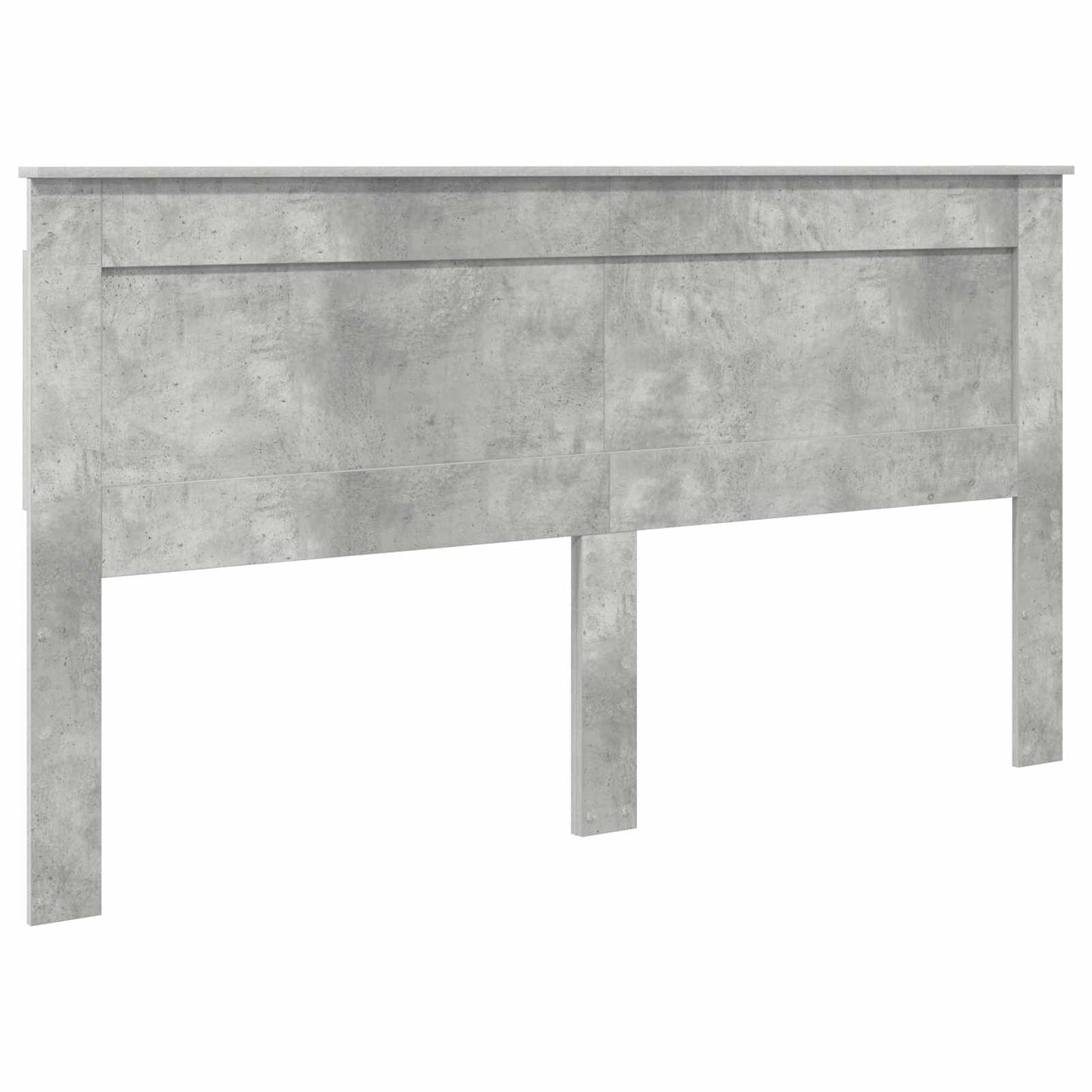Testiera con testiera Grigio cemento 200 cm Legno multistrato | homemem39