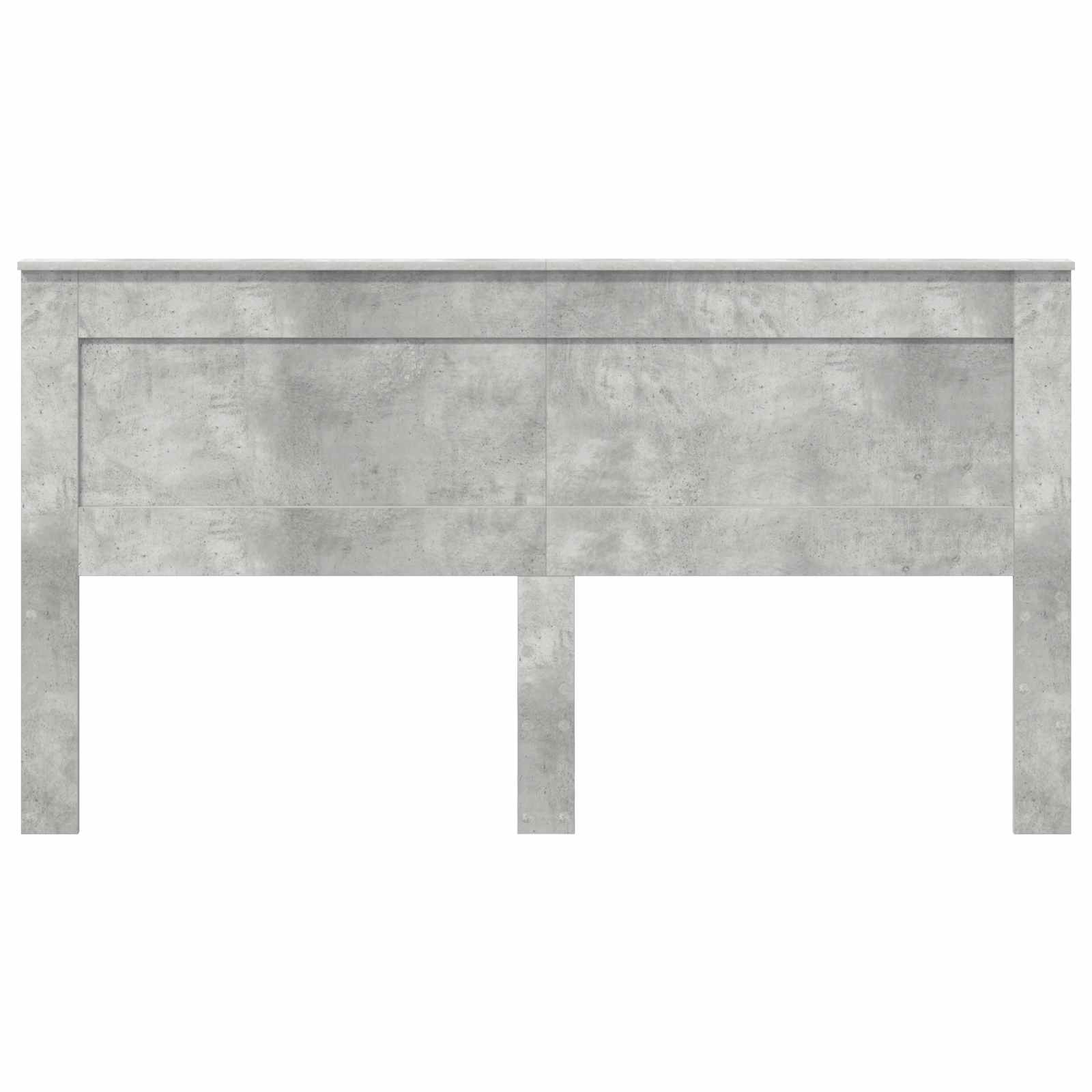 Testiera con testiera Grigio cemento 180 cm Legno multistrato | homemem39