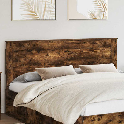 Testiera con testiera Rovere fumé 180 cm Legno multistrato