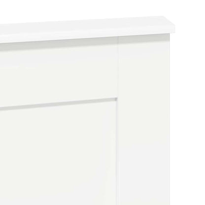 Testiera con testiera Bianco 160 cm Legno multistrato