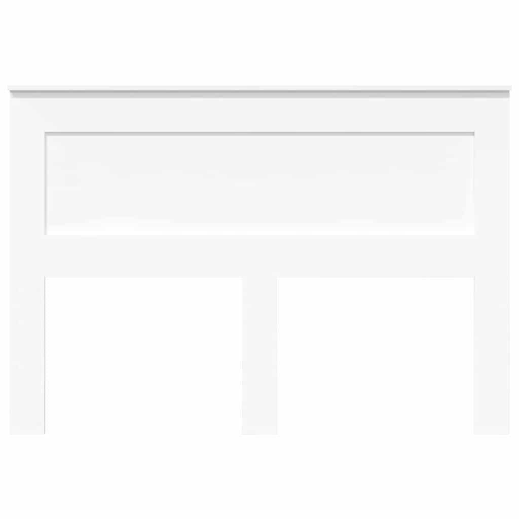 Testiera con testiera Bianco 150 cm Legno multistrato