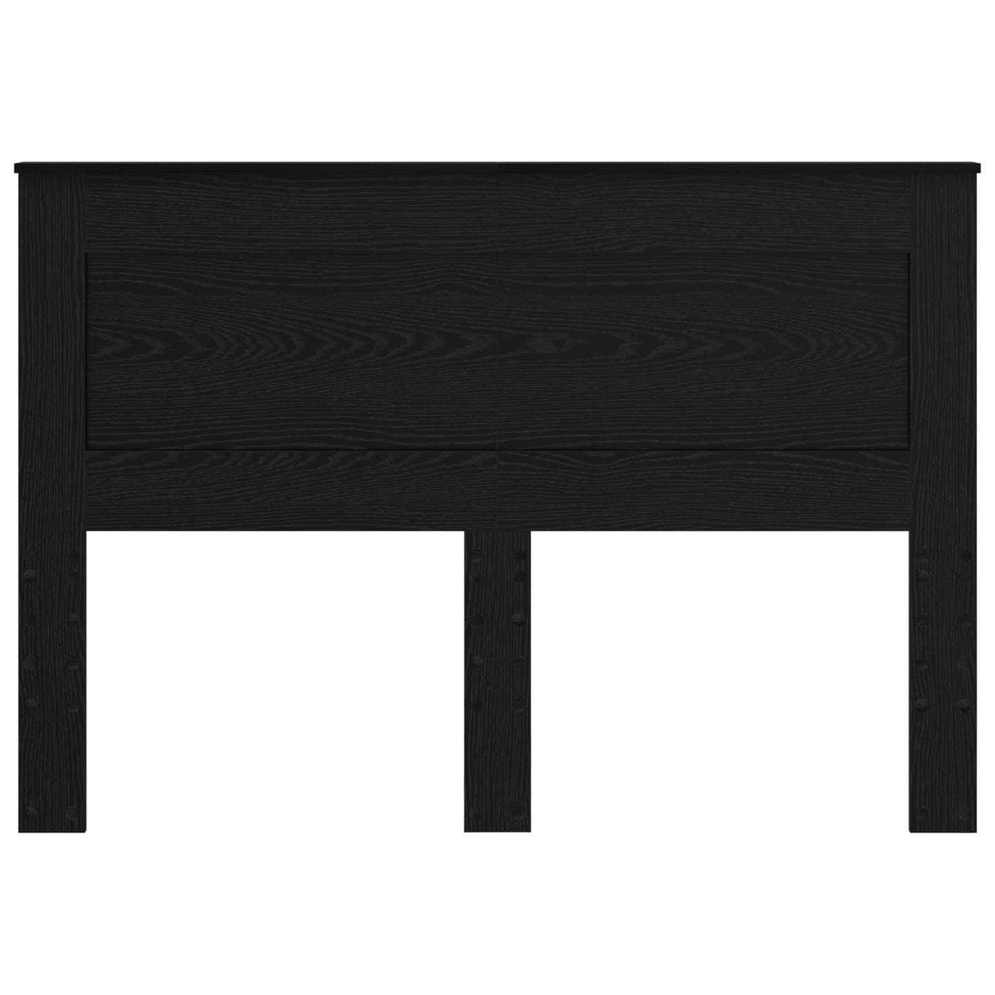 Testiera con testiera Rovere Nero 150 cm Legno multistrato