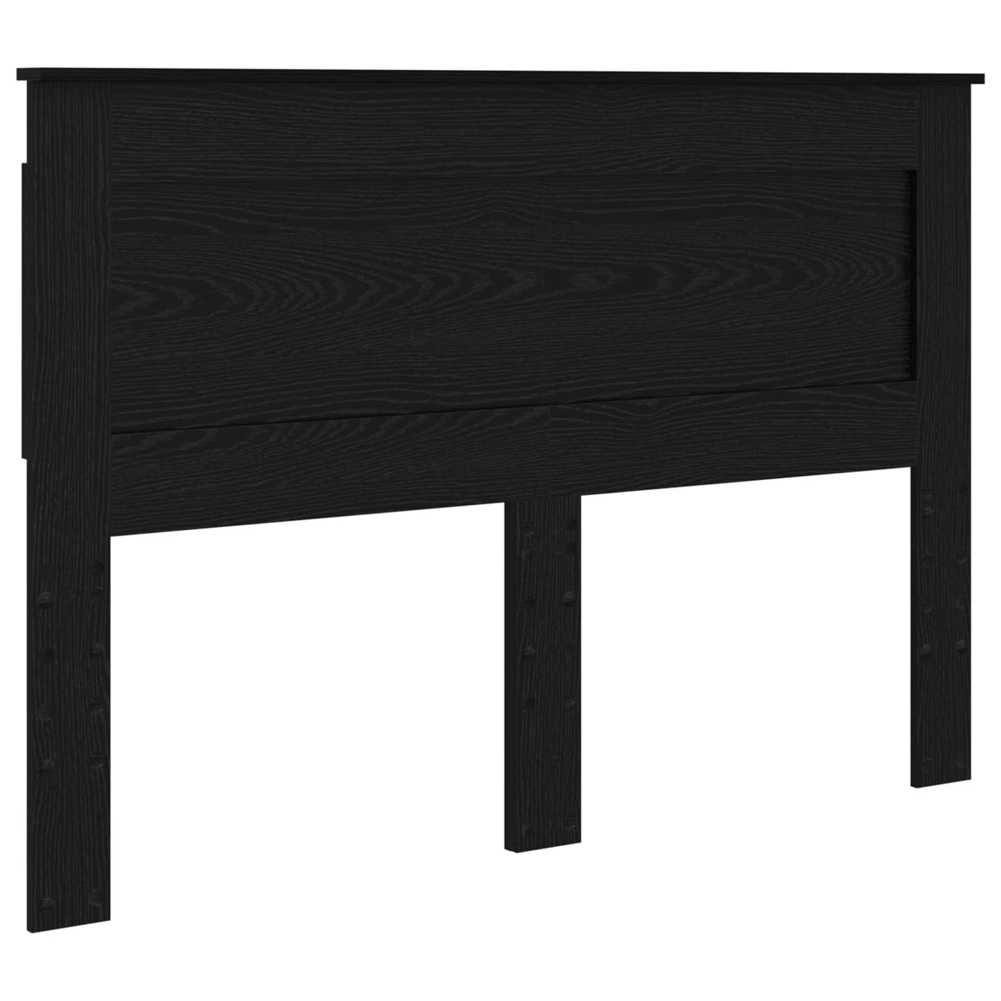 Testiera con testiera Rovere Nero 140 cm Legno multistrato | homemem39