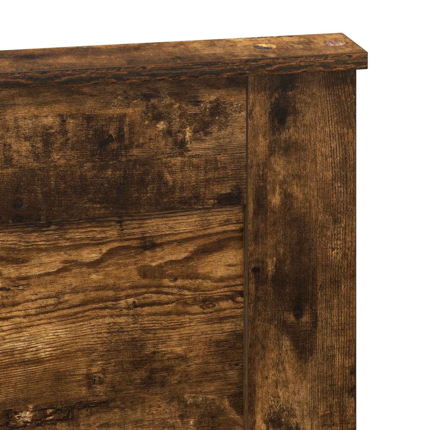 Testiera con testiera Rovere fumé 135 cm Legno multistrato