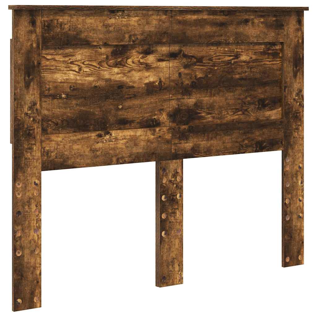 Testiera con testiera Rovere fumé 135 cm Legno multistrato