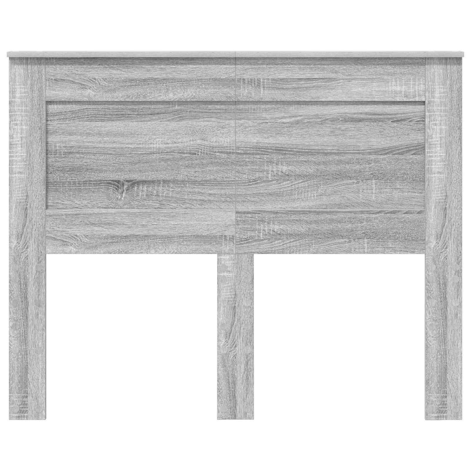 Testiera con testiera Grigio Sonoma 135 cm Legno multistrato | homemem39