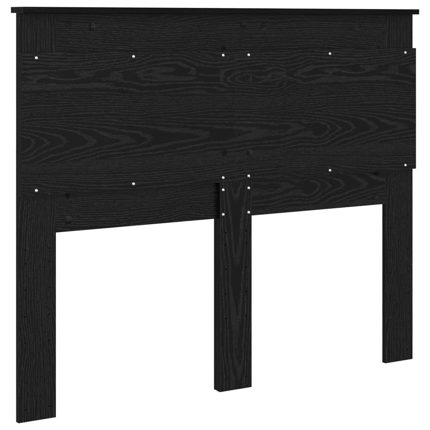 Testiera con testiera Rovere Nero 120 cm Legno multistrato | homemem39