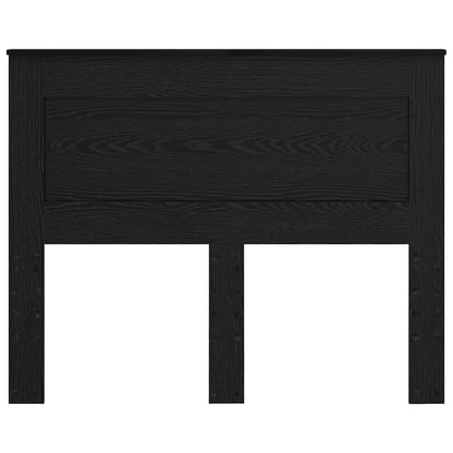 Testiera con testiera Rovere Nero 120 cm Legno multistrato